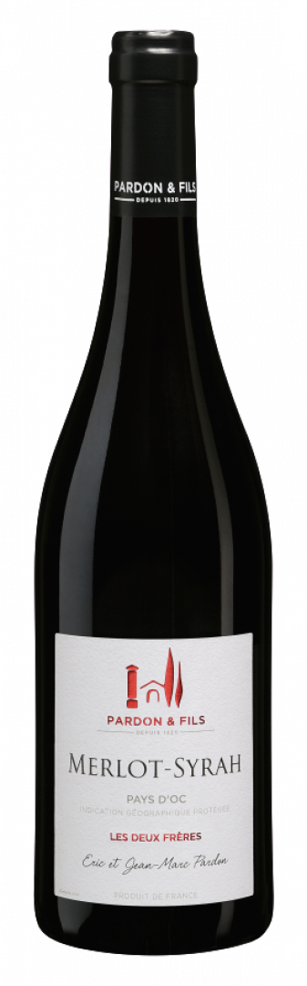 Vin de Pays d'oc Merlot-Syrah rouge - Pardon & Fils